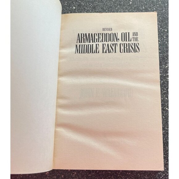 Armageddon, Oil And The Middle East Crisis John F. Walvoord PB 1990 - Picture 3 of 10